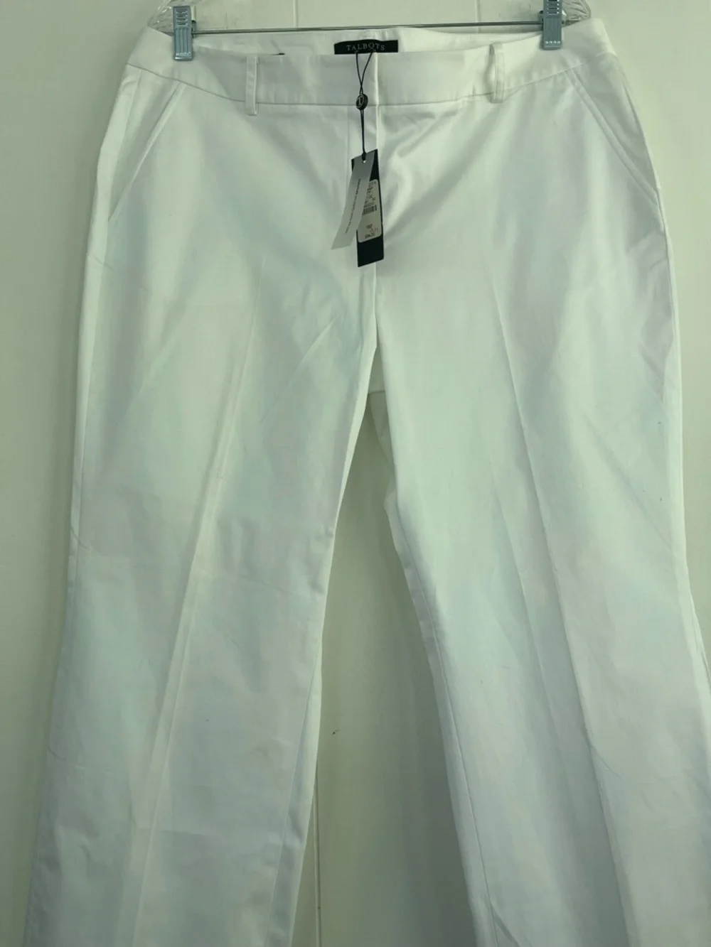 NWT Talbots Petites  SIGNATURE White Women's Pants Trousers Size 16 P - Picture 3 of 15